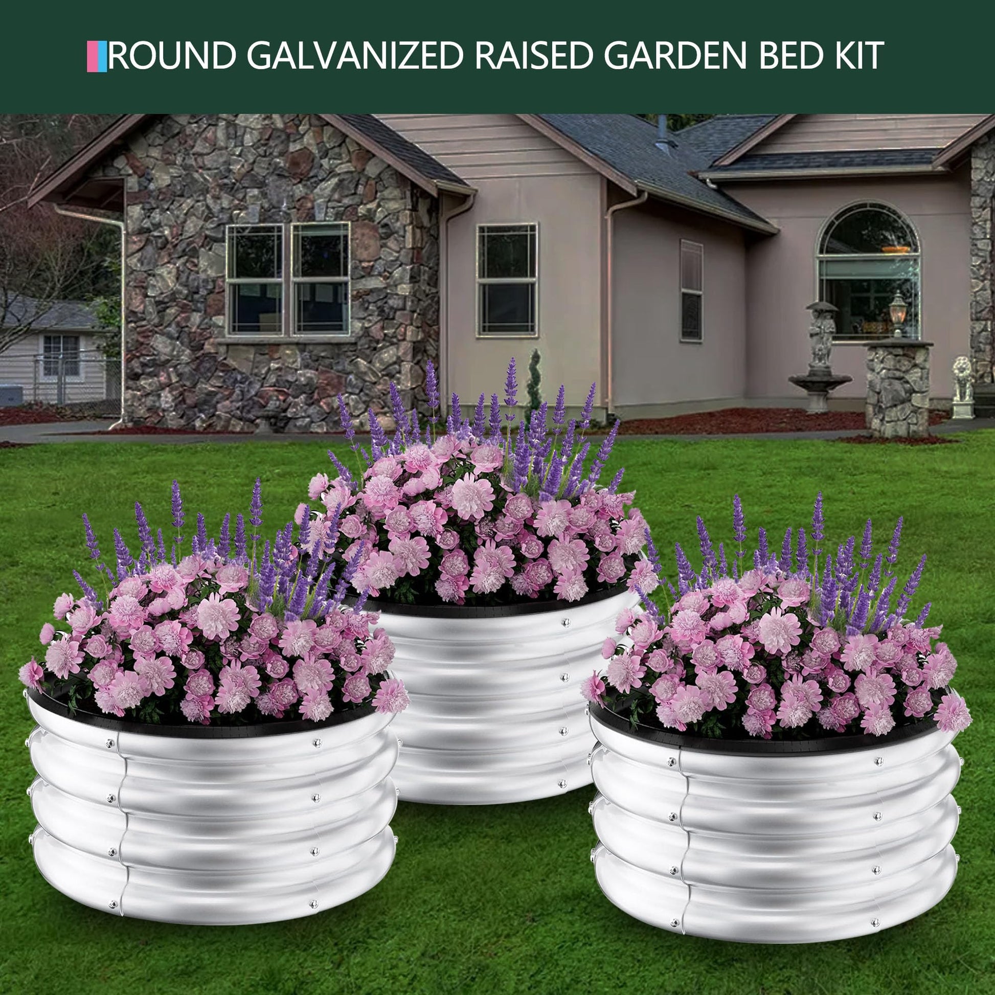 Cama de cultivo redonda GARVEE